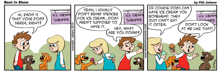 Dogs And Ice Cream